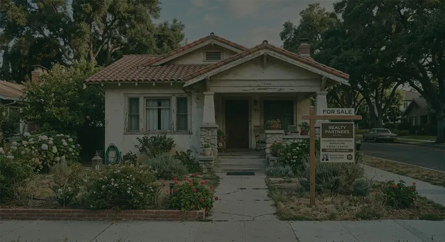 A home in a residential neighborhood